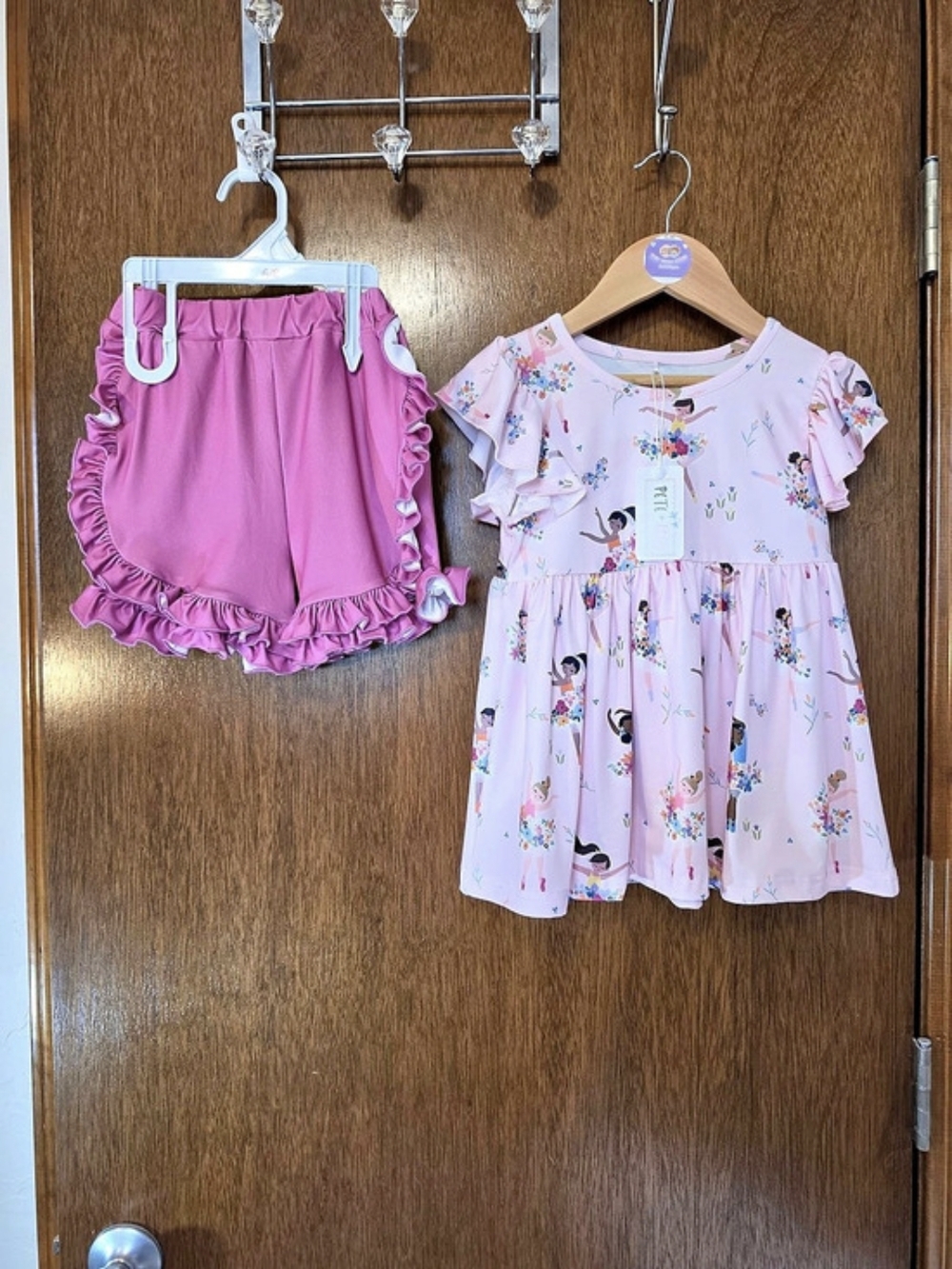 "BLOOMING BALLARINAS" P+Lush Soft Fabric NWT